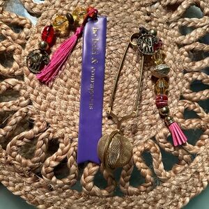 Custom Elephant Bookmark, Tea & Tea Steeper Set